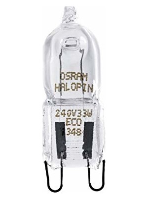 Osram G9 Halojen 220V 33W = 40W 460 Lümen Halopın