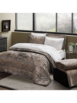 Taç 3868 Ranforce Delfina Mutluluk Zamanı Camel Çeyiz Seti 60220330