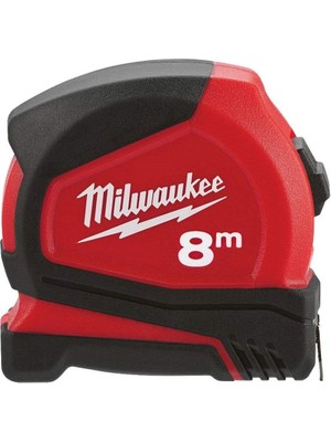 Milwaukee Ağır Hizmet Tipi Pro Kompakt Şerit Metre 8m x 25mm- 4932459594