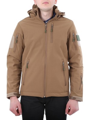 Vogel Askeri Tactical Softshell Mont Hardal Çöl Rengi Mont