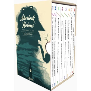 Sherlock Holmes Büyük Set (8 Kitap Takım) - Arthur Conan Doyle