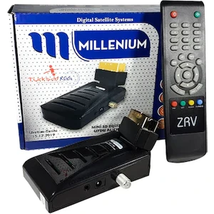 Millenıum Mini Sd Dijital Uydu Alıcısı 2500 Kanal Kayıt Edilebilen Uydu
