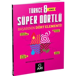 Arı Yayıncılık 8.Sınıf Türkçe Süper Dörtlü