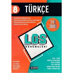 İşleyen Zeka Yayınları 8. Sınıf LGS Türkçe Denemeleri - Binnur Yılmaz