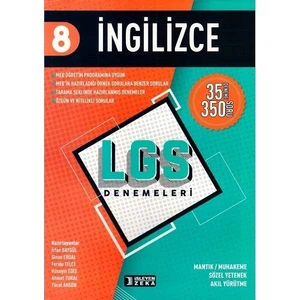 İşleyen Zeka Yayınları 8. Sınıf LGS İngilizce Denemeleri - Sinan Erdal