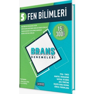 İşleyen Zeka Yayınları 5. Sınıf Fen Bilimleri Branş Denemeleri - Barış Altuntaş