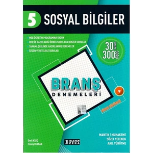 İşleyen Zeka Yayınları 5. Sınıf Sosyal Bilgiler Branş Denemeleri - Ümit Kılıç