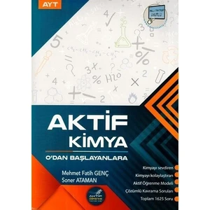 Aktif Öğrenme Yayınları AYT Kimya 0'dan Başlayanlara - Mehmet Fatih Genç