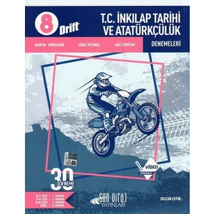 Son Viraj Yayınları 8. Sınıf T.C. İnkılap Tarihi ve Atatürkçülük 30 lu Deneme Drift Serisi - Selçuk Çetin