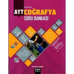 Çap Yayınları AYT Coğrafya Soru Bankası
