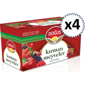 Meyve Çayı Kırmızı Meyveler 20'li 4 Adet