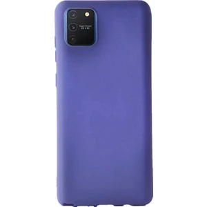 Case 4U Samsung Galaxy S10 Lite Kılıf Klasik Mat Renkli Yumuşak Premier Silikon + Nano Cam Ekran Koruyucu Lacivert