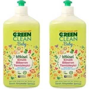 U Green Clean Baby Bebek Biberon Emzik Temizleyici 2 x 500 ml