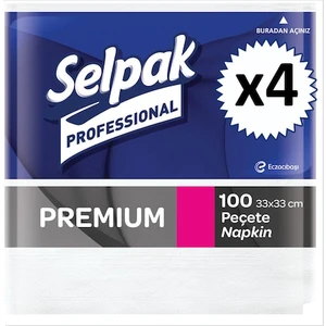Selpak Peçete 33 X 33 cm 100'lü 4 Paket