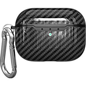 Nezih Case  Carbon Fiber Silikon Kılıf Siyah