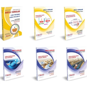 İlkumut Yayıncılık AÖF Sağlık Yönetimi 4. Sınıf 8. Yarıyıl Bahar Konu Anlatımlı Soru Bankası Güncel Set