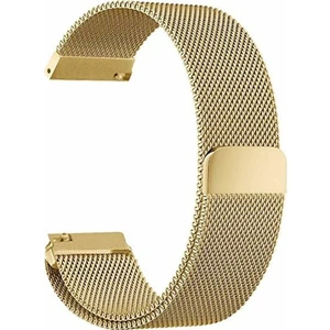 Coverzone Huawei Watch GT2 42mm Mıknatıslı Metal Kayış Kordon Gold