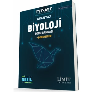 Limit Yayınları TYT AYT Avantaj Biyoloji Soru Bankası 2020