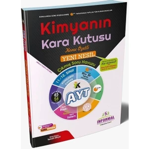 İnformal Yayınları AYT Kimyanın Karakutusu Konu Özetli Sor Bankası