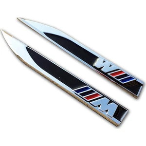 Şanlı Tuning BMW M Logo Çamurluk Bıçağı M Çamurluk Logosu Çamurluk Bıçağı