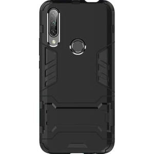 Huawei Honor 9X - Honor 9X Pro Alfa Serisi Armor Standlı Perfect Koruma Kılıf Siyah