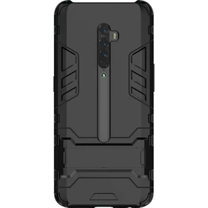 Oppo Reno 2 Alfa Serisi Armor Standlı Perfect Koruma Kılıf Siyah