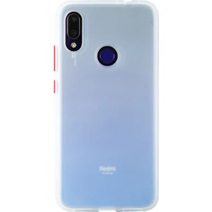 Xiaomi Redmi Note 7 - Note 7 Pro Bumper Tpu Serisi Sert Kılıf Beyaz