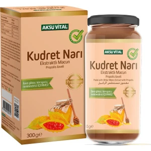 Aksu Vital Kudret Narı Ekstraktlı Macun Propolis Ilaveli 300 gr