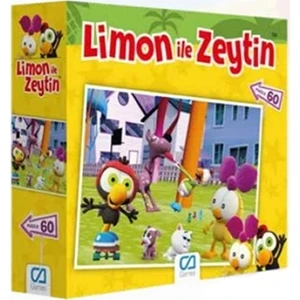 Ca Games Games Limon İle Zeytin 60 Parça Puzzle 5096