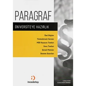 İnce Detay Yayınları İnce Detay YKS Paragraf Soru Bankası