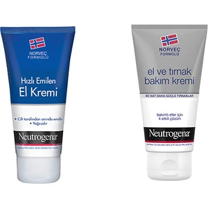 Hızlı Emilen Krem 75 Ml + El - Tırnak Bakım Kremi 75 Ml