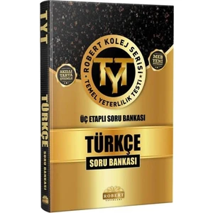 Robert Yayınları TYT Türkçe Soru Bankası