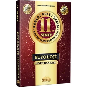 Robert Yayınları 11. Sınıf Biyoloji Soru Bankası