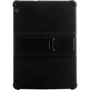 Huawei Mediapad T5 10.1" Standlı Silikon Tablet Kılıf - Siyah