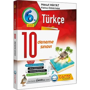 Çanta Yayınları 6. Sınıf Türkçe 10 Deneme