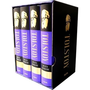 Tolstoy Bütün Eserleri Savaş ve Barış 1 - Tolstoy Bütün Eserleri Savaş ve Barış 2 - Tolstoy Bütün Eserleri Savaş ve Barış 3 - Tolstoy Bütün Eserleri Savaş ve Barış 4 (Ciltli) - Lev Nikolayeviç Tolstoy