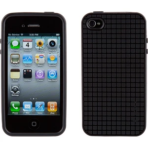Apple iPhone 4S/4 Speck  PixelSkin HD Silikon Kılıf Siyah