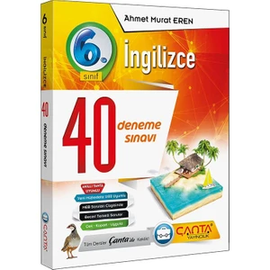 Çanta Yayınları 6.Sınıf Ingilizce 40 Deneme Sınavı