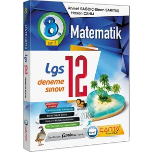 Çanta Yayınları 8.Sınıf LGS Matematik 12 Deneme Sınavı