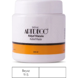 Rölyef Macunu 220 ml Beyaz 915
