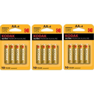 Ultra Premium Alkalin (3x4) 12 Adet - Alkalin Kalem Pil