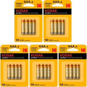Ultra Premium Alkalin (5x4) 20 Adet - Alkalin Ince Pil