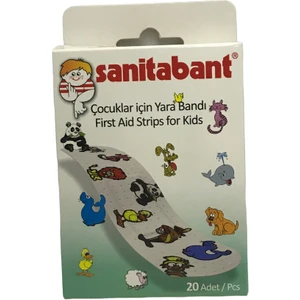 Sanita Bant Çocuk Yara Bandı 20'li