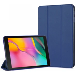 Samsung Galaxy Tab A 8'' T290 Smart Case ve Arka Kılıf Lacivert
