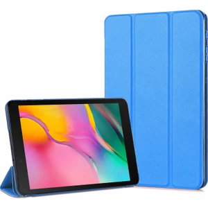 Samsung Galaxy Tab A 8'' T290 Smart Case ve Arka Kılıf Mavi