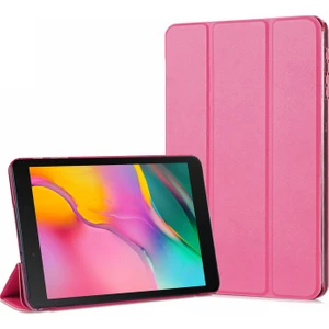 Samsung Galaxy Tab A 8'' T290 Smart Case ve Arka Kılıf Pembe