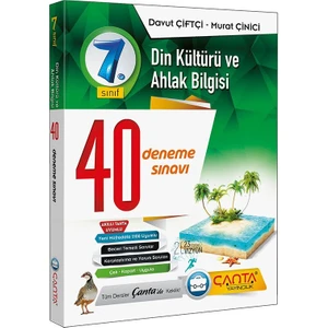 Çanta Yayınları 7. Sınıf Din Kültürü ve Ahlak Bilgisi Deneme