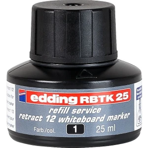 Yedek Mürekkep 25 ml Siyah RBTK2501