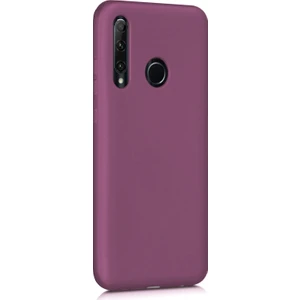 Matte Silicone Huawei Honor 20 Lite Kılıf Mor
