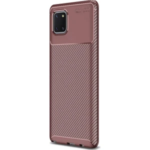 Samsung Galaxy A81  Kılıf Legion Series Kahverengi